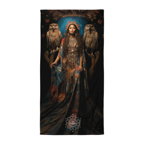 About my Brain Institute Towels Jaci Goddess Lightweight Beach Towel