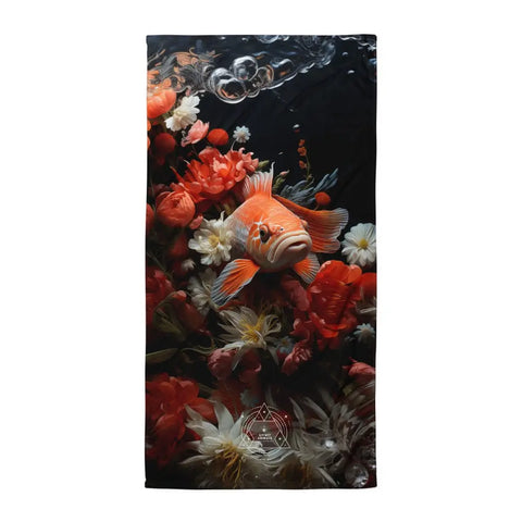About my Brain Institute Towels Koi Fish Spirit Animal Lightweight Beach Towel