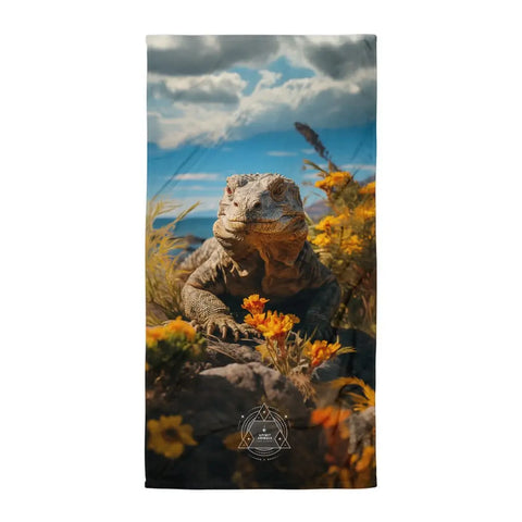About my Brain Institute Towels Komodo Dragon Spirit Animal Lightweight Beach Towel