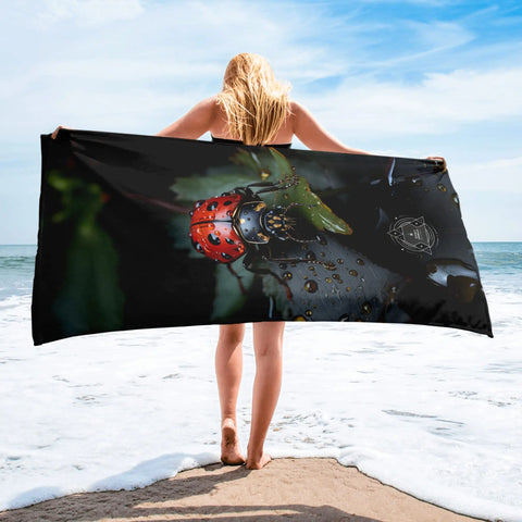 About my Brain Institute Towels Ladybug Spirit Animal Lightweight Beach Towel