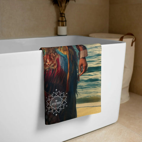 About my Brain Institute Towels Lemanja Goddess Lightweight Beach Towel