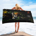 About my Brain Institute Towels Lemur Spirit Animal Lightweight Beach Towel