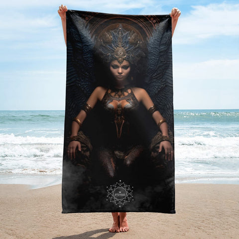 About my Brain Institute Towels Lilith Goddess Lightweight Beach Towel