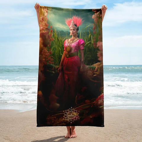 About my Brain Institute Towels Mae Phosop Goddess Lightweight Beach Towel