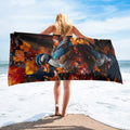 About my Brain Institute Towels Mandarin Duck Spirit Animal Lightweight Beach Towel
