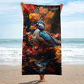 About my Brain Institute Towels Mandarin Duck Spirit Animal Lightweight Beach Towel