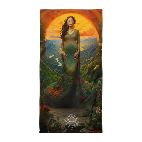 About my Brain Institute Towels Mau Thuong Ngan Goddess Lightweight Beach Towel
