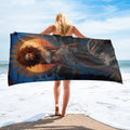 About my Brain Institute Towels Mawu Goddess Lightweight Beach Towel