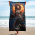 About my Brain Institute Towels Mawu Goddess Lightweight Beach Towel
