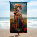 About my Brain Institute Towels Mbaba Mwana Waresa Goddess Lightweight Beach Towel