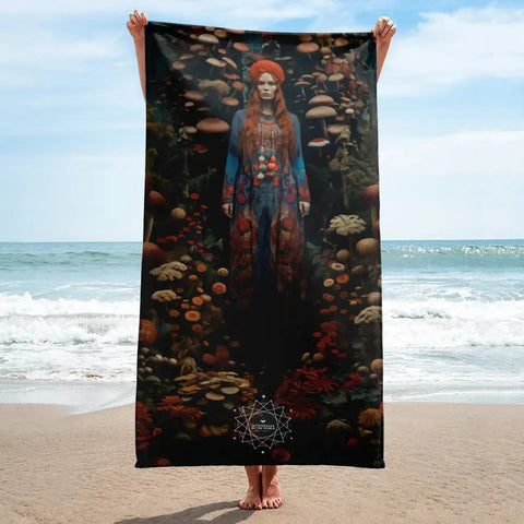 About my Brain Institute Towels Mielikki Goddess Lightweight Beach Towel