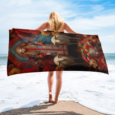 About my Brain Institute Towels Mokosh Goddess Lightweight Beach Towel