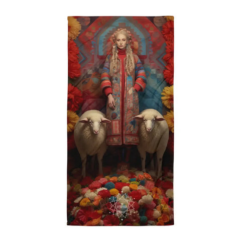 About my Brain Institute Towels Mokosh Goddess Lightweight Beach Towel
