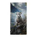 About my Brain Institute Towels Mountain Goat Spirit Animal Lightweight Beach Towel