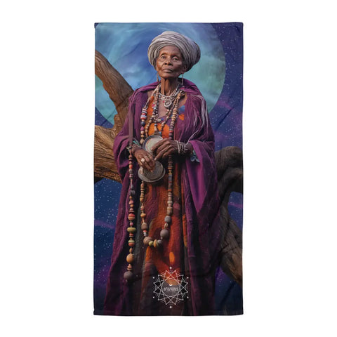 About my Brain Institute Towels Nana Buluku Goddess Lightweight Beach Towel