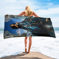 About my Brain Institute Towels Nanshe Goddess Lightweight Beach Towel