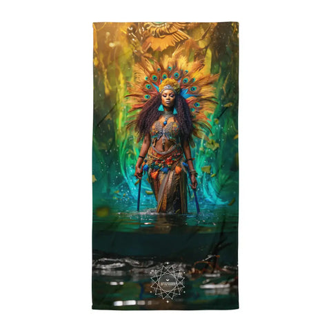 About my Brain Institute Towels Oshun Goddess Lightweight Beach Towel