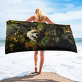 About my Brain Institute Towels Panda Spirit Animal Lightweight Beach Towel