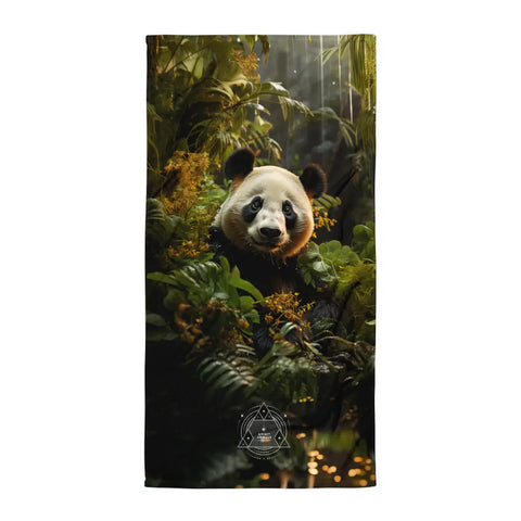 About my Brain Institute Towels Panda Spirit Animal Lightweight Beach Towel