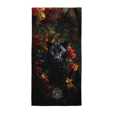 About my Brain Institute Towels Panther Spirit Animal Lightweight Beach Towel