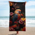 About my Brain Institute Towels Parrot Spirit Animal Lightweight Beach Towel