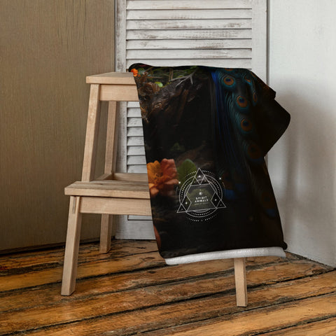 About my Brain Institute Towels Peacock Spirit Animal Lightweight Beach Towel