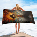 About my Brain Institute Towels Pele Goddess Lightweight Beach Towel