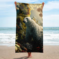 About my Brain Institute Towels Polar Bear Spirit Animal Lightweight Beach Towel