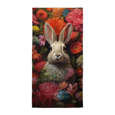 About my Brain Institute Towels Rabbit Spirit Animal Lightweight Beach Towel