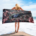 About my Brain Institute Towels Raven Spirit Animal Lightweight Beach Towel