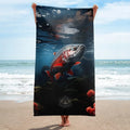 About my Brain Institute Towels Salmon Spirit Animal Lightweight Beach Towel