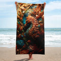 About my Brain Institute Towels Seahorse Spirit Animal Lightweight Beach Towel