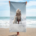 About my Brain Institute Towels Skadi Goddess Lightweight Beach Towel