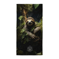 About my Brain Institute Towels Sloth Spirit Animal Lightweight Beach Towel