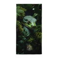 About my Brain Institute Towels Snake Spirit Animal Lightweight Beach Towel