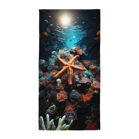 About my Brain Institute Towels Starfish Spirit Animal Lightweight Beach Towel