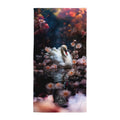 About my Brain Institute Towels Swan Spirit Animal Lightweight Beach Towel