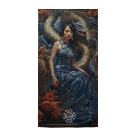 About my Brain Institute Towels Tiamat Goddess Lightweight Beach Towel