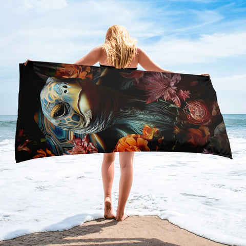 About my Brain Institute Towels Tortoise Spirit Animal Lightweight Beach Towel