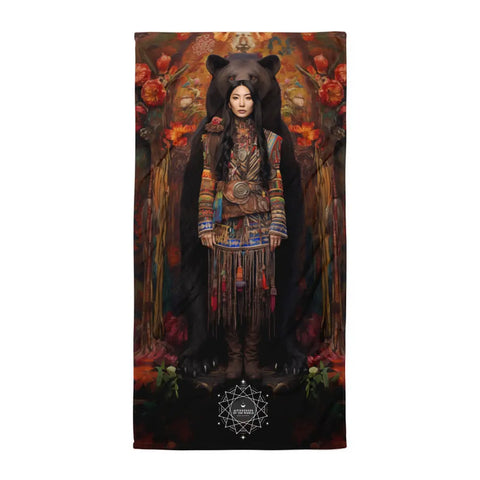 About my Brain Institute Towels Ungnyeo Goddess Lightweight Beach Towel
