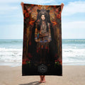About my Brain Institute Towels Ungnyeo Goddess Lightweight Beach Towel