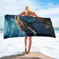 About my Brain Institute Towels Whale Spirit Animal Lightweight Beach Towel