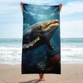 About my Brain Institute Towels Whale Spirit Animal Lightweight Beach Towel