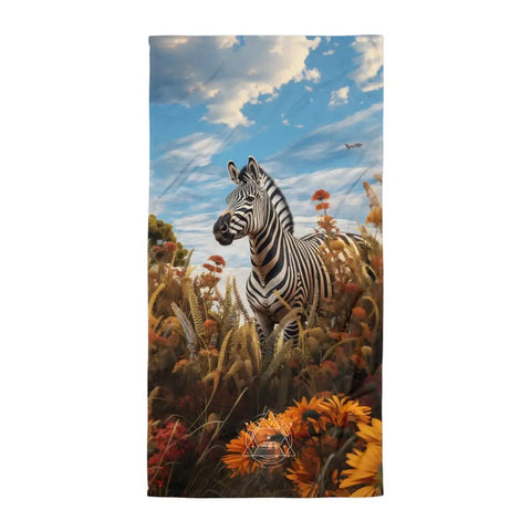 About my Brain Institute Towels Zebra Spirit Animal Lightweight Beach Towel