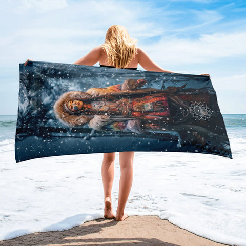 About my Brain Institute Towels Zonget Goddess Lightweight Beach Towel