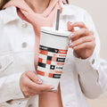 About my Brain Institute Tumbler Heart 2 Heart Integration Insulated Tumbler With A Straw