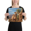 About my Brain Institute Wall Art 12″×12″ Camel Spirit Animal Canvas