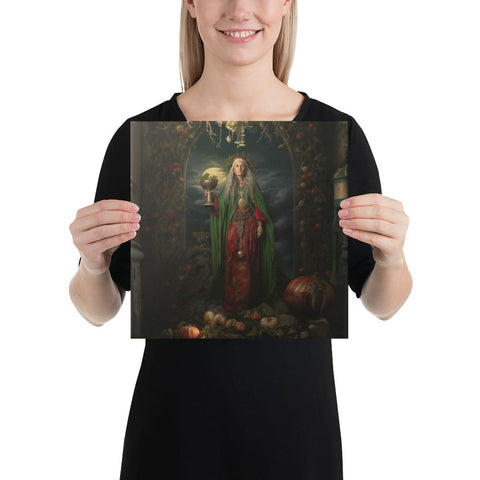 About my Brain Institute Wall Art 12″×12″ Cerridwen Goddess Canvas