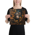 About my Brain Institute Wall Art 12″×12″ Chimpanzee Spirit Animal Canvas