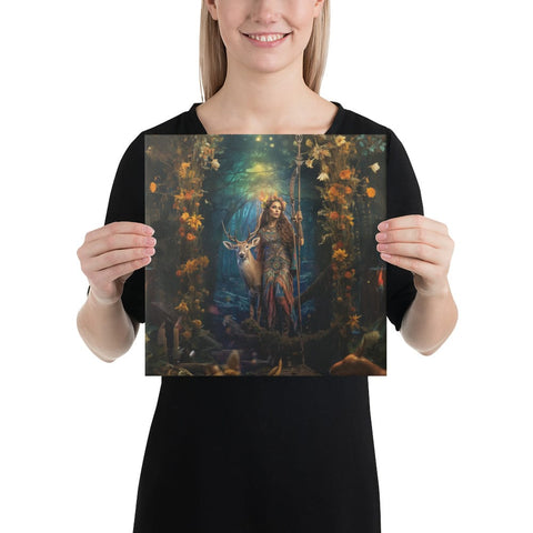 About my Brain Institute Wall Art 12″×12″ Diana Canvas